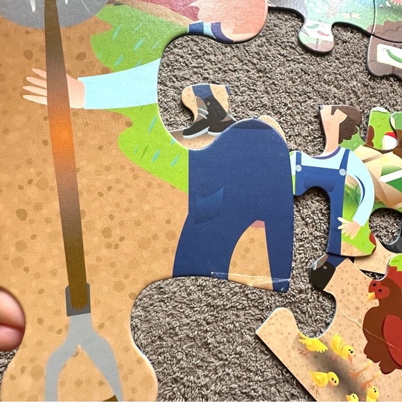 Ravensburger 24 pc Super Sized Farm Mania Floor Puzzle - 3x2 Feet - Kids Toys - Picture 14 of 14